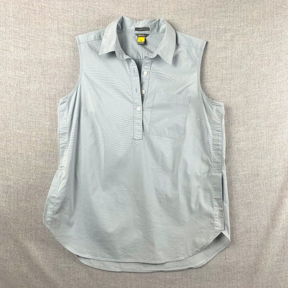 Eddie Bauer Pull Over Active Wear Tank Top Size M